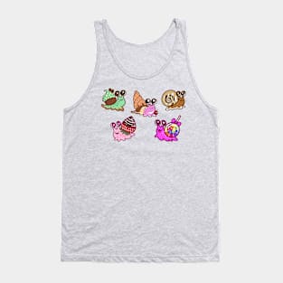 Cute Snail Friends Tank Top